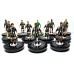 Subbuteo Andrew Table Soccer Newcastle United 2007-2008 on Classic Hasbro bases